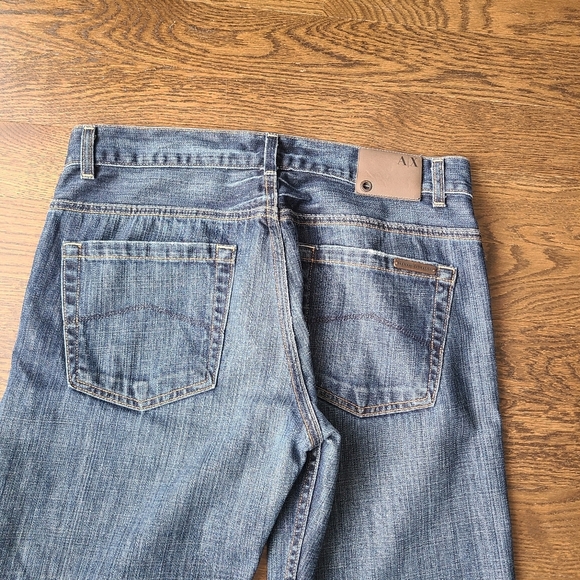 Armani Exchange Men's Blue Jeans sz.33 Relaxed Fit - Picture 4 of 10